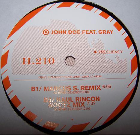 John Doe , Gray  - Frequency