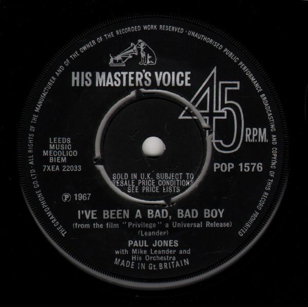 Paul Jones - I've Been A Bad, Bad Boy