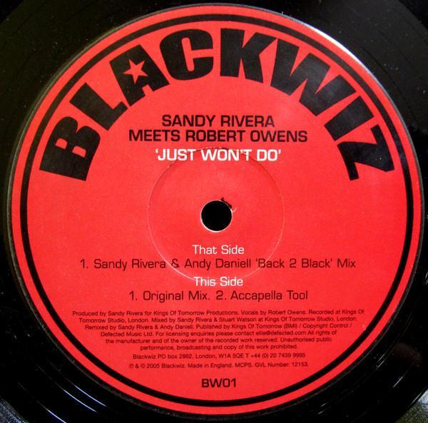 Sandy Rivera, Robert Owens - Just Won't Do