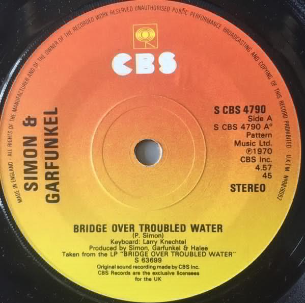 Simon & Garfunkel - Bridge Over Troubled Water