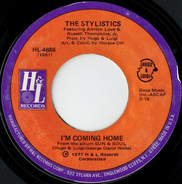 The Stylistics - I'm Coming Home