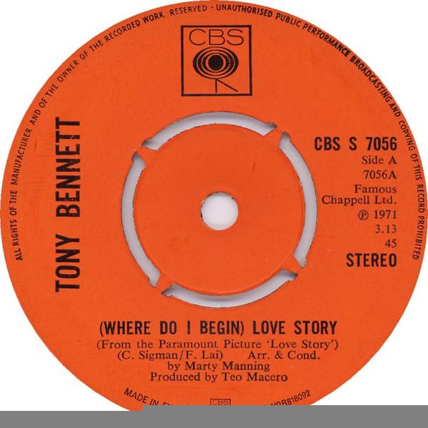 Tony Bennett - (Where Do I Begin) Love Story