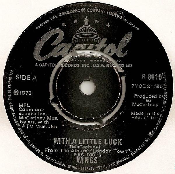 Wings  - With A Little Luck